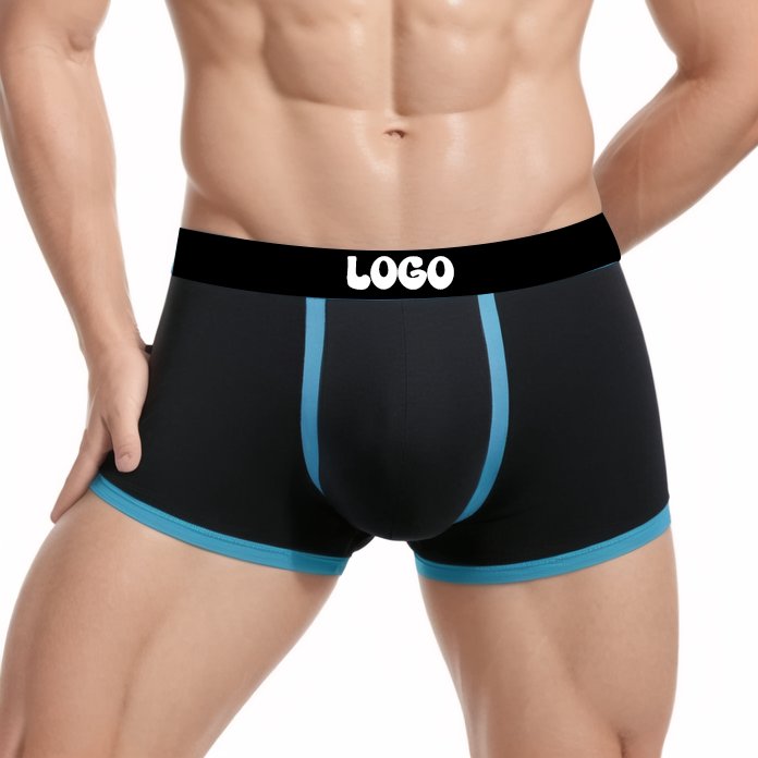 Classical High Quality Men Short Boxers Male Creative Logo Underwear Spandex Polyester Fabrics For Men Shorts