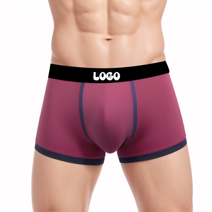 Classical High Quality Men Short Boxers Male Creative Logo Underwear Spandex Polyester Fabrics For Men Shorts
