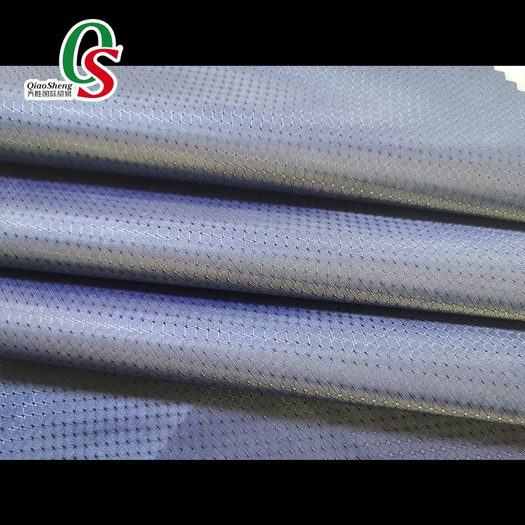 Factory direct custom PU coated jacquard waterproof 100% polyester fabric for raincoat bag car cover from wholesale manufacturer