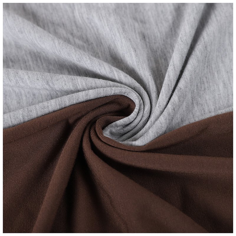 Raw Bamboo Material Fabric For Pajamas Textile Organic Bamboo Spandex Fiber Fabric