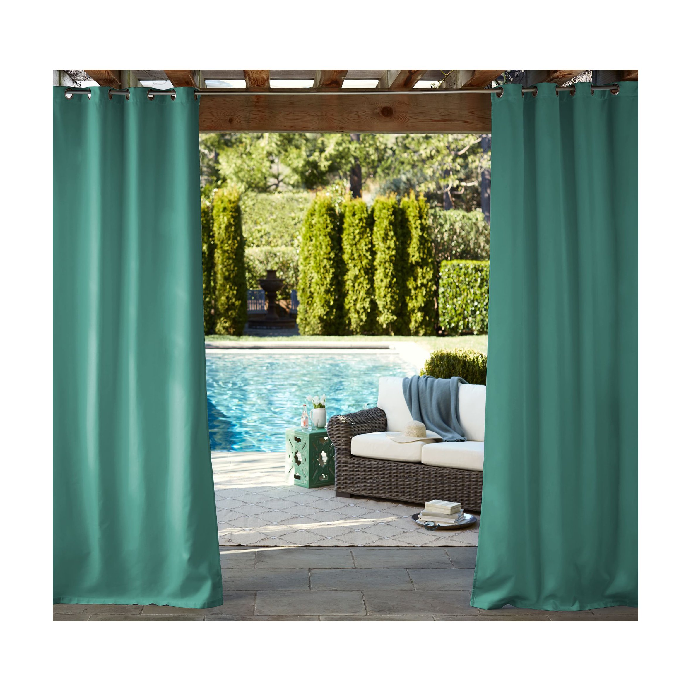 Luxury Factory Supply Modern Style Linen Voile Sheer Curtain 100% Polyester Blackout Curtains for living room