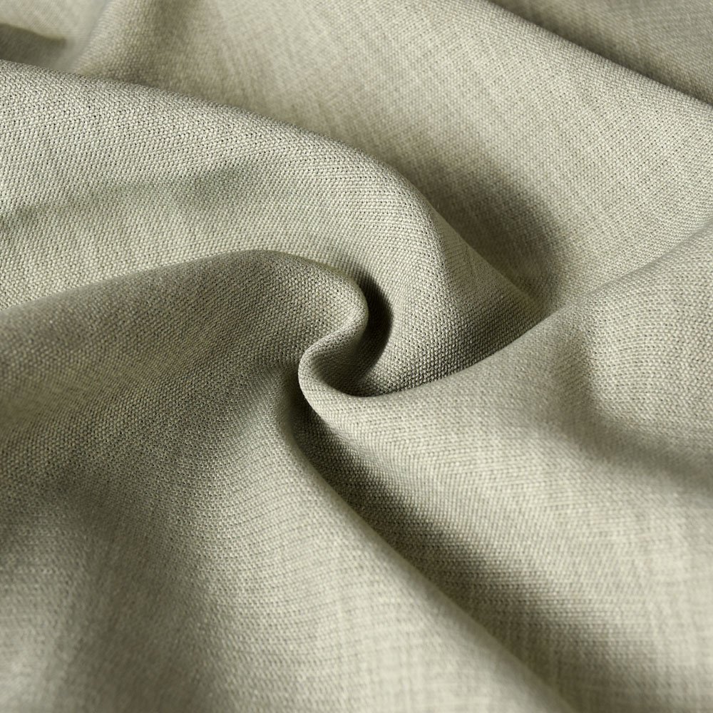 Inherent flame retardant faux linen blackout dimout polyester woven home textile curtain fabrics