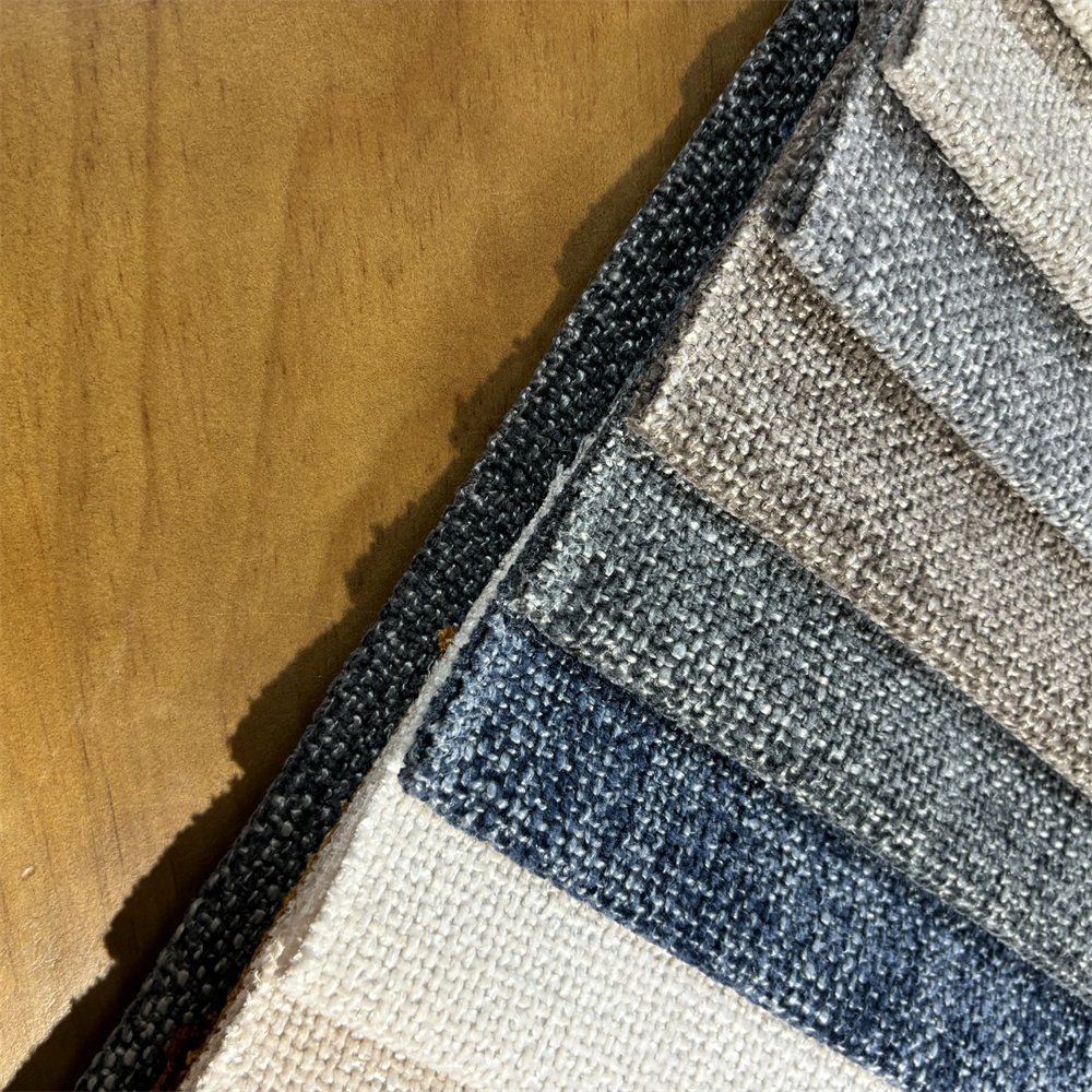 560GSM 100% polyester textile china manufacturer linen fabric for furniture Vega 0146