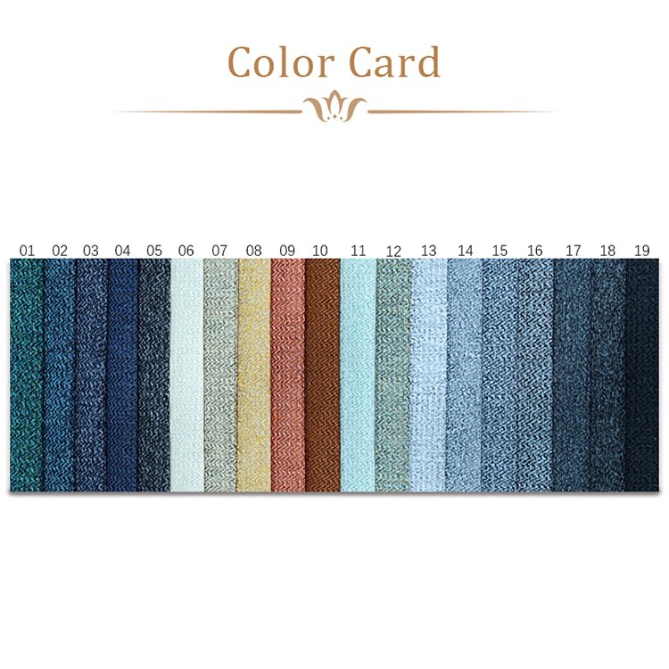 Wholesale Andean Velvet home textile fabric linen look fabric sofa fabric for furniture textile