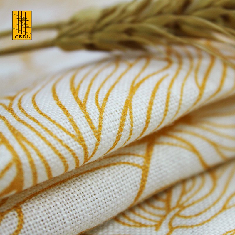 100% Linen Print Fabric for Baby Carrier Baby Wrap Ring Sling Customized High Quality Fabric