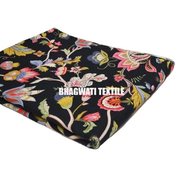 Wholesale Lot Of Floral Print Block Print Fabric Indian Cotton Dress Sewing Fabric By Yard Women's Clothing