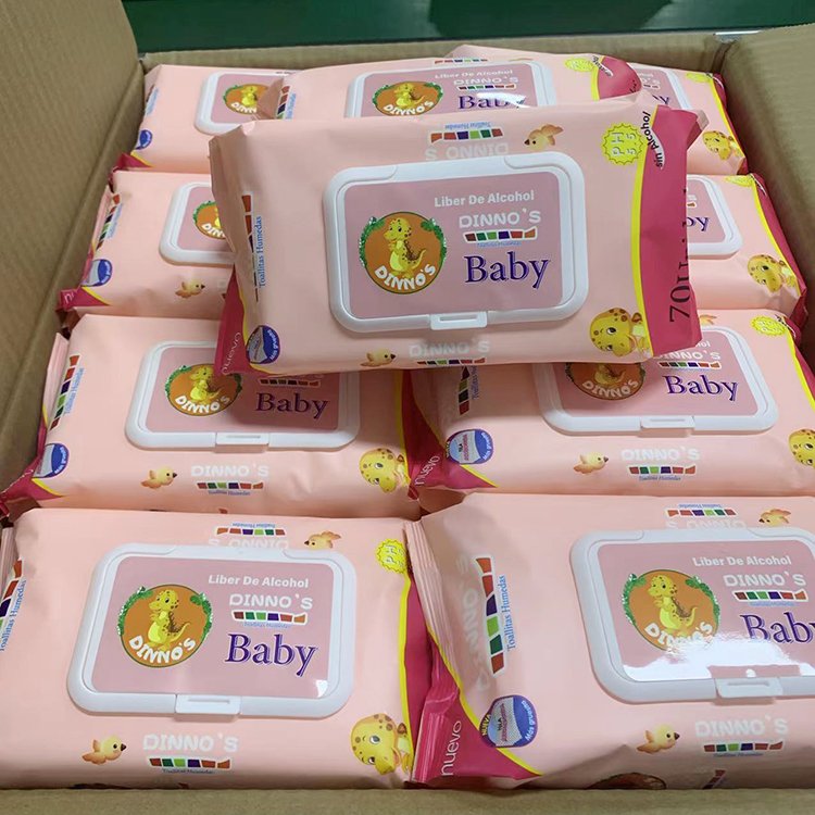 Factory Price 80PCS 100PCS Biodegradable Bamboo Fiber Pure Water Organic Oil Non-woven Unscented sensitives Baby Wet Wipes
