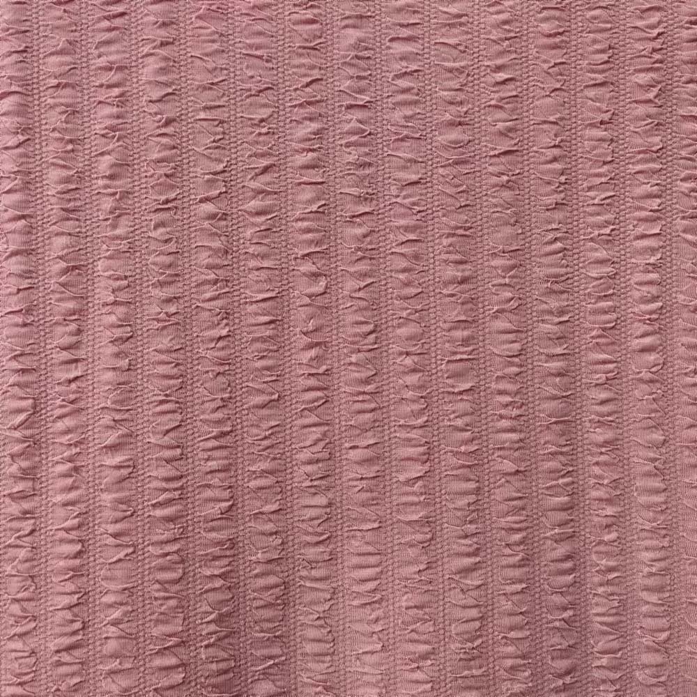 Hot sale OEM/ODM bubble jacquard fabric polyester spandex crepe fabric for women dress