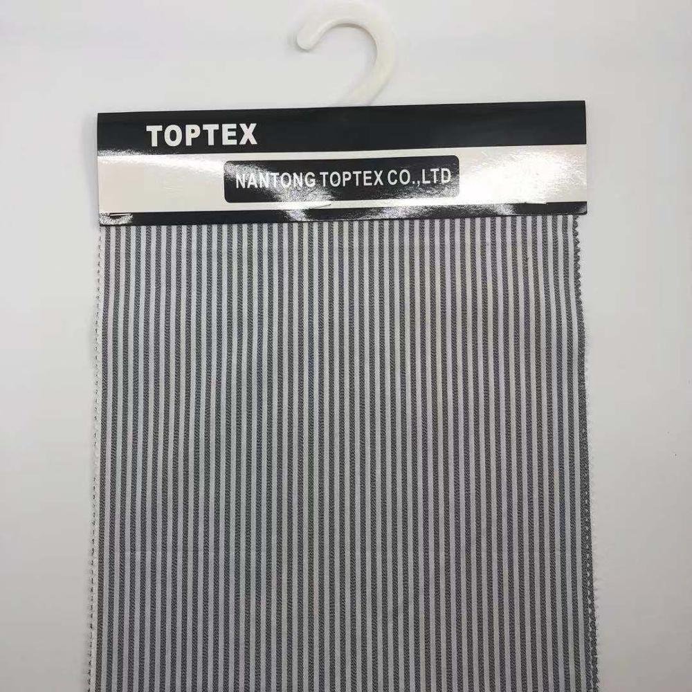 cotton spandex vertical stripe yarn dyed fabric