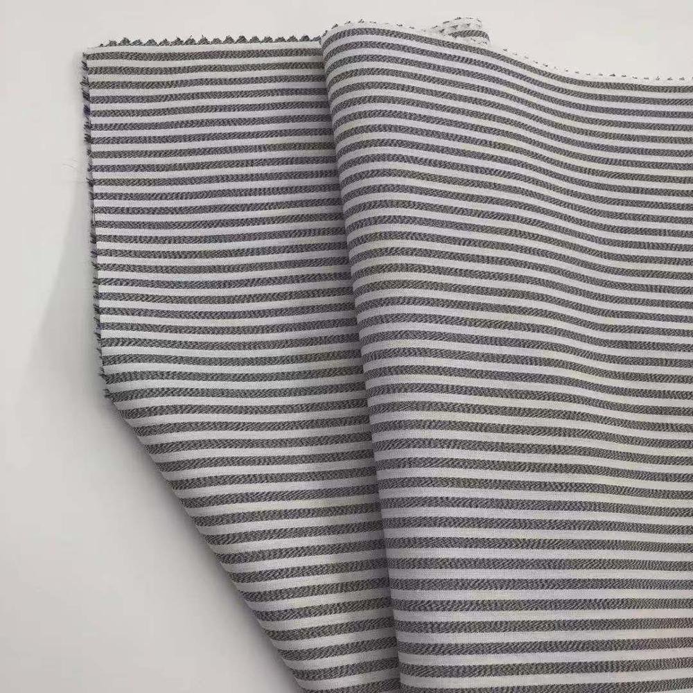 cotton spandex vertical stripe yarn dyed fabric
