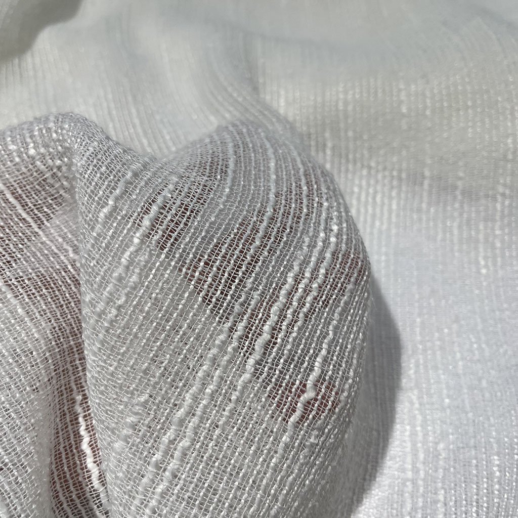 linen sheer curtain fabric 100% polyester