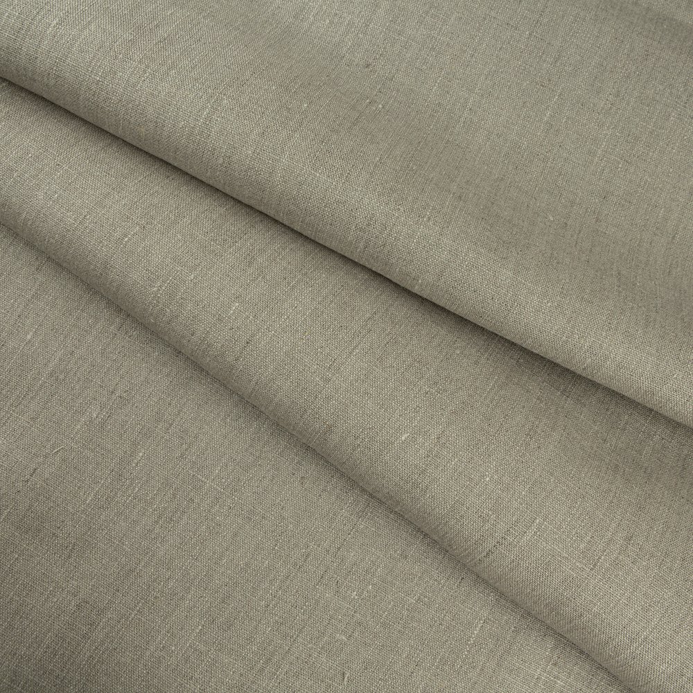 Wholesale 250 GSM Organic Linen Woven Fabric Roll 100% Natural Soft Rib Style Breathable Printed Shirts Dresses Home Application