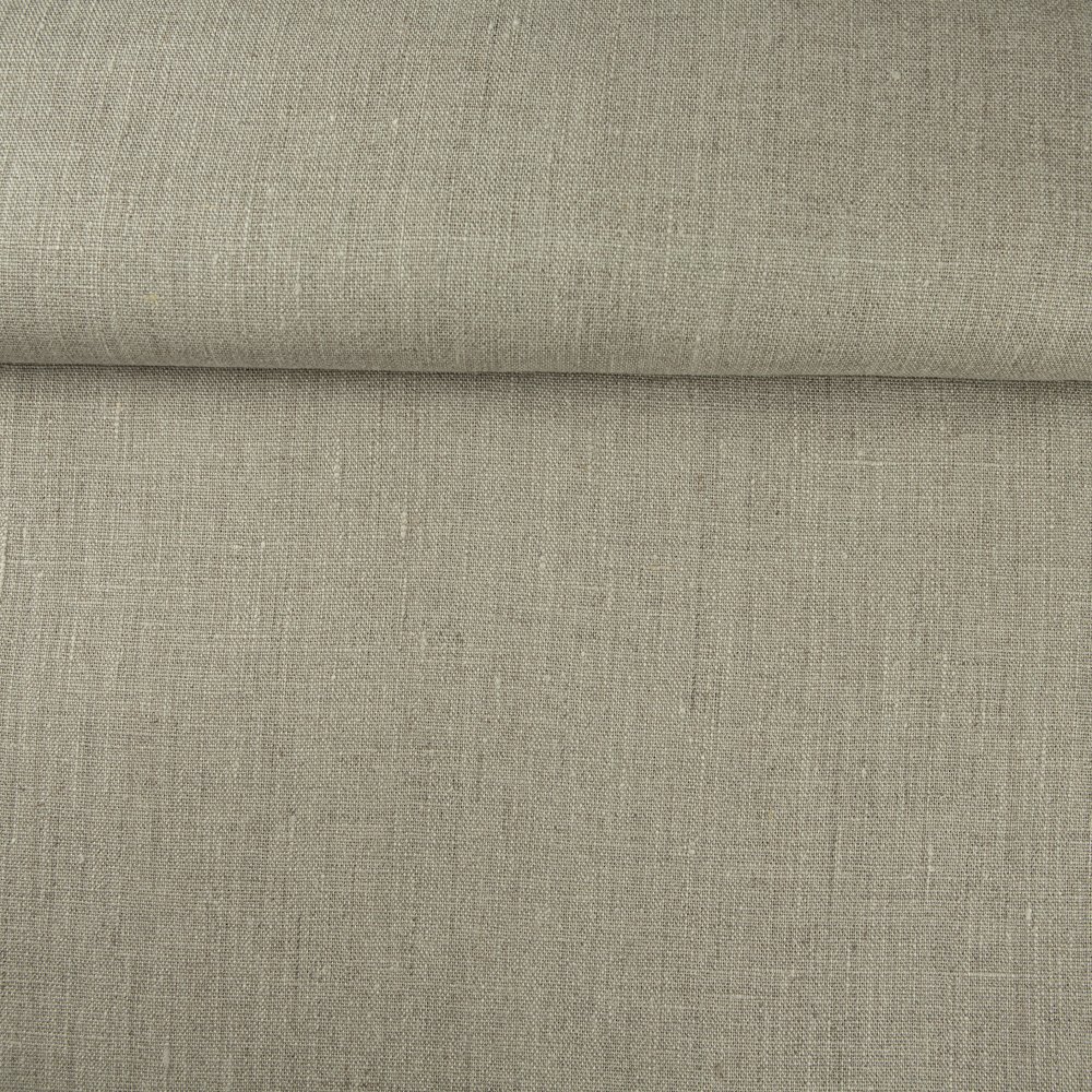 Wholesale 250 GSM Organic Linen Woven Fabric Roll 100% Natural Soft Rib Style Breathable Printed Shirts Dresses Home Application