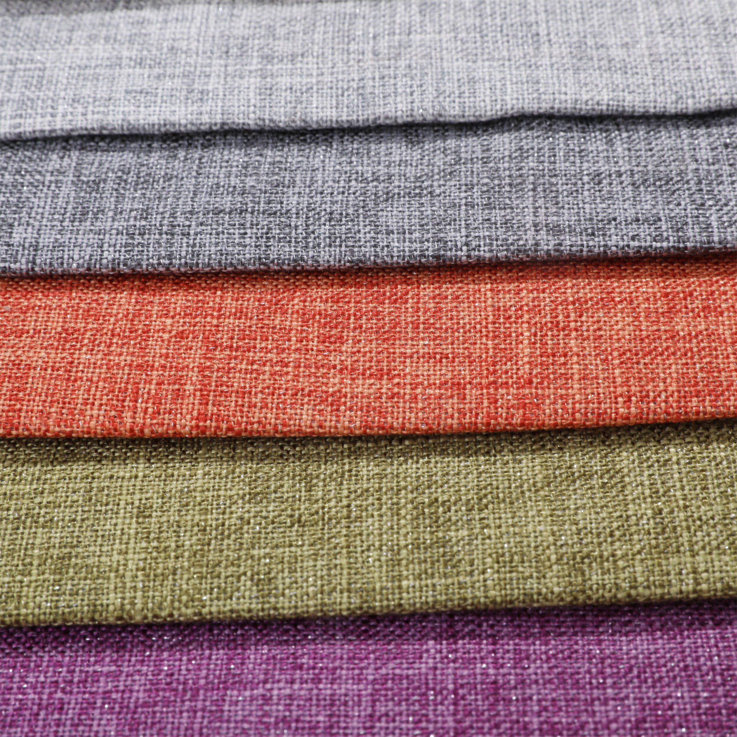 Upholstery polyester linen look sofa fabric faux linen furniture cushion cover fabric hometextile