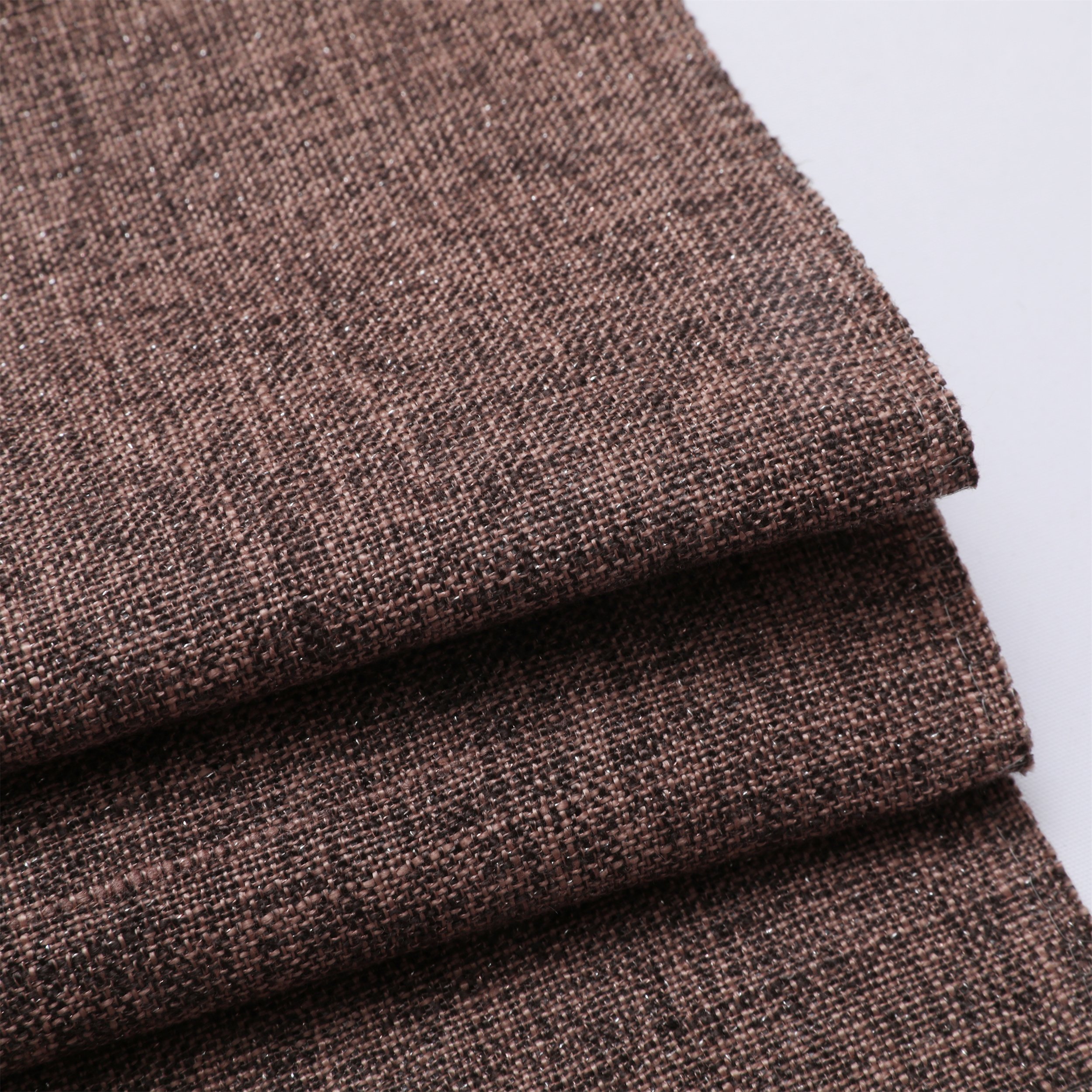 Upholstery polyester linen look sofa fabric faux linen furniture cushion cover fabric hometextile