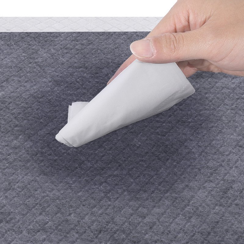 Wholesale Sustainable Bamboo Charcoal Fiber Puppy Pet Pee Pads Super Absorbent Odorless Quick Dry Training Tissue Paper