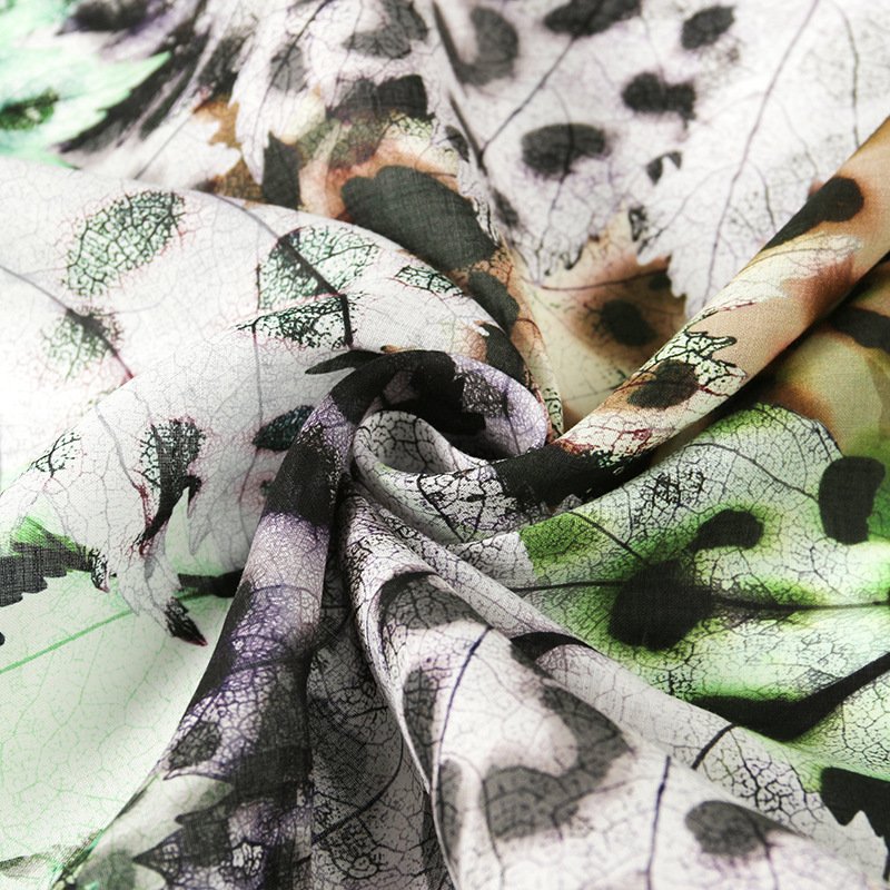 Customized digital printed 100% linen fabric for Clothing Material Natural Pure Linen Fabric
