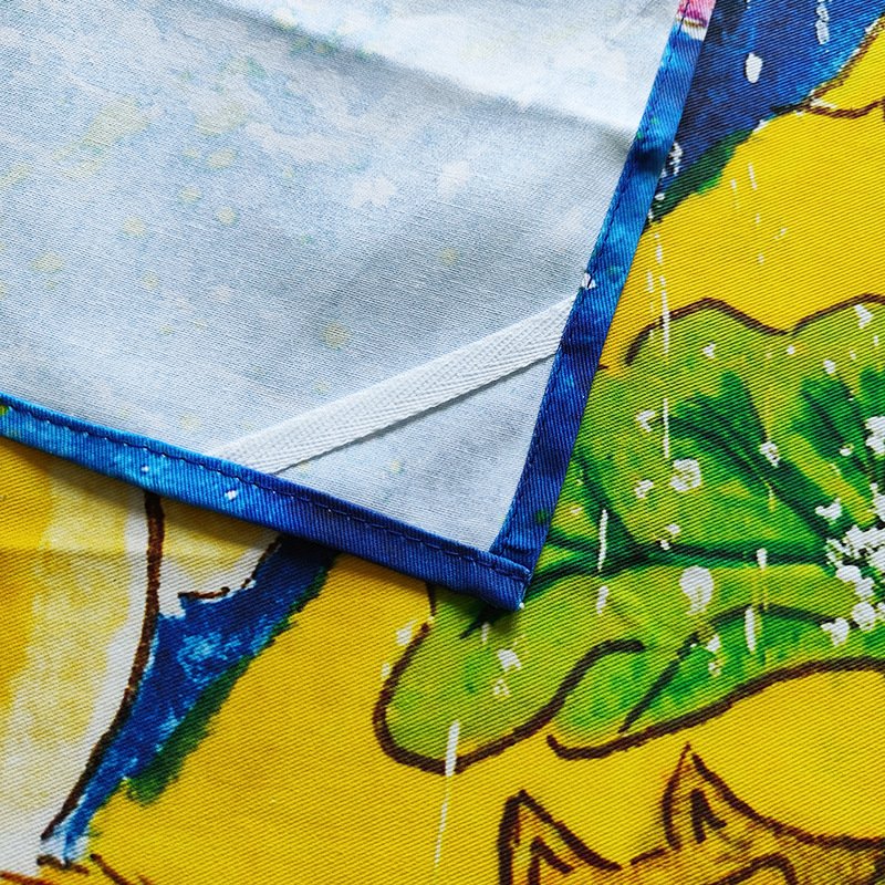Customised digitally printed tea towel, 100% cotton, linen tea towel printed kitchen tea towel