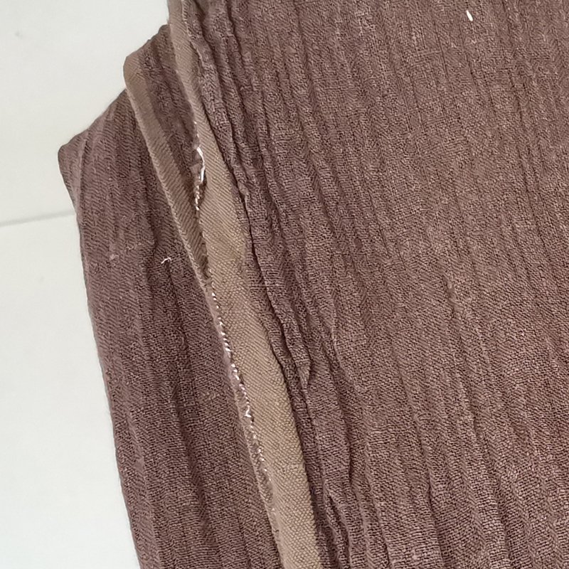100% linen crepe fabric for fashion shirt women heavy gauze scarf 190gsm weight softer stone washed linen towel flax cloth