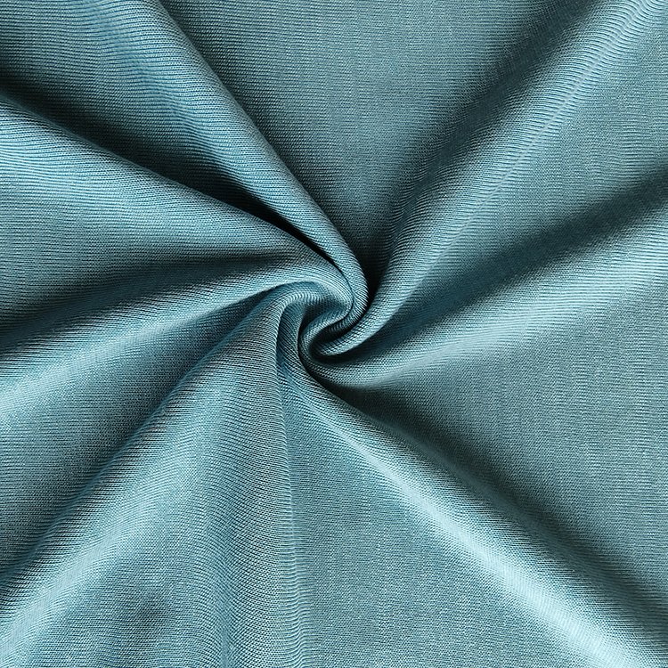 Organic 100% Apocynum venetum jersey Fabric for Clothing Wholesale Good Quality Shirt Plain Apparel Color Feature Weight