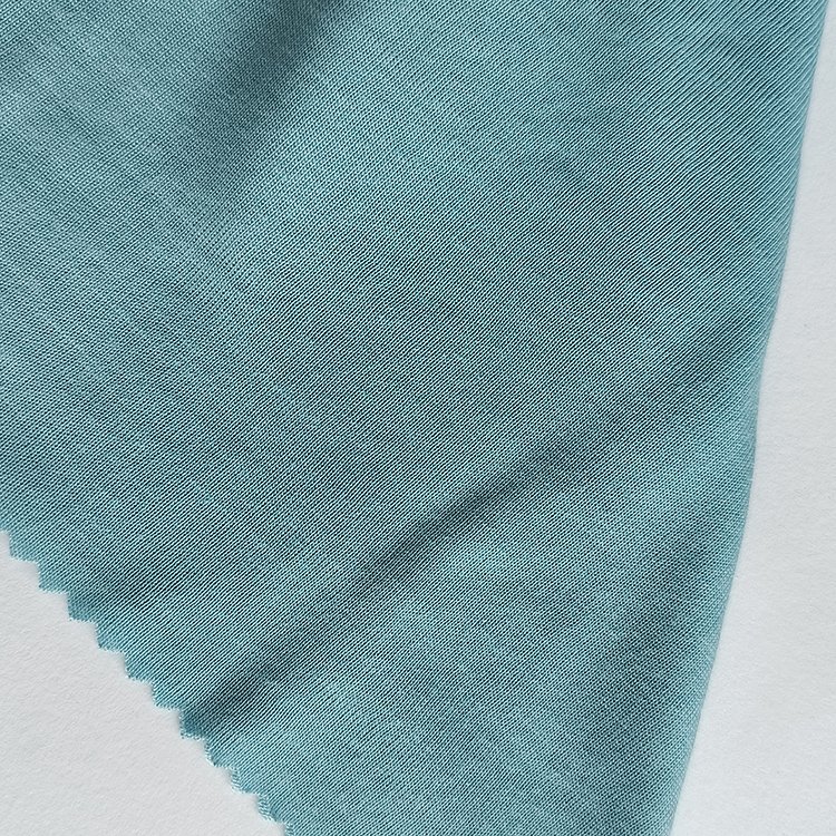 Organic 100% Apocynum venetum jersey Fabric for Clothing Wholesale Good Quality Shirt Plain Apparel Color Feature Weight