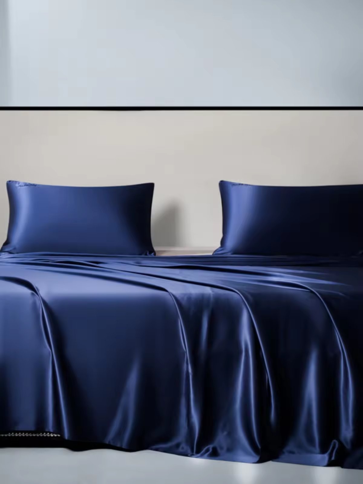 2024 Organic bamboo bedsheet set 4PCS home sheet & pillowcase sets hotel sheet bamboo bed sheet set