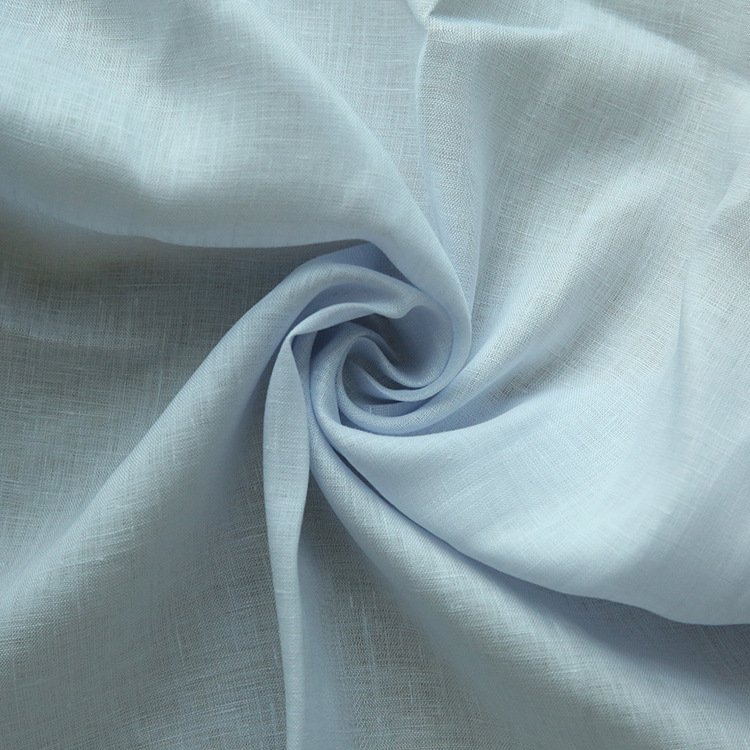 Stone Washed For Bedding Yarn Dyed Plain Fine Sale 100% Flax Linen Fabric Suppliers