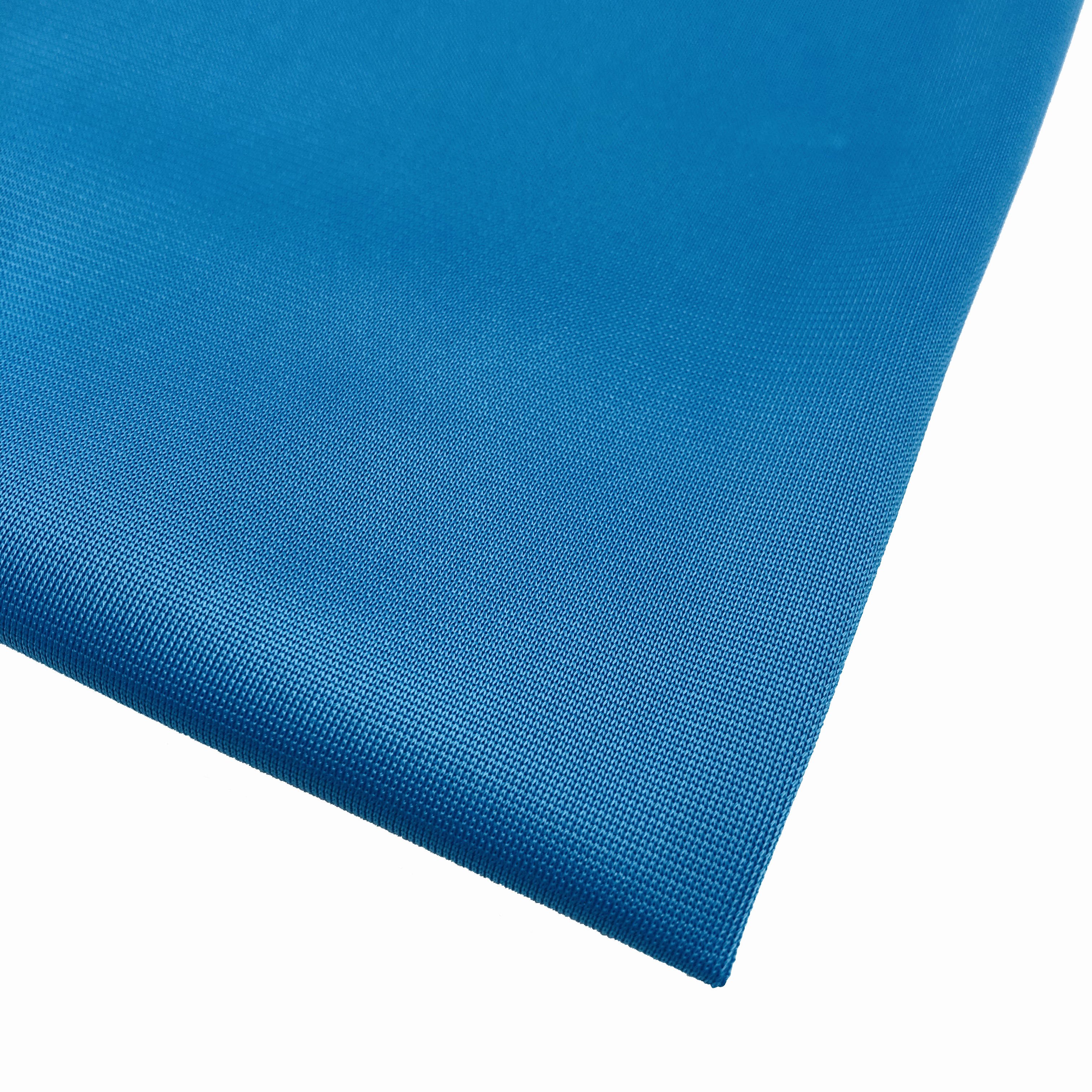 Wholesale custom viscose/polyester fabric 100% polyester double knit ribbed mesh dyed tricot brushed fabric for tracksuit