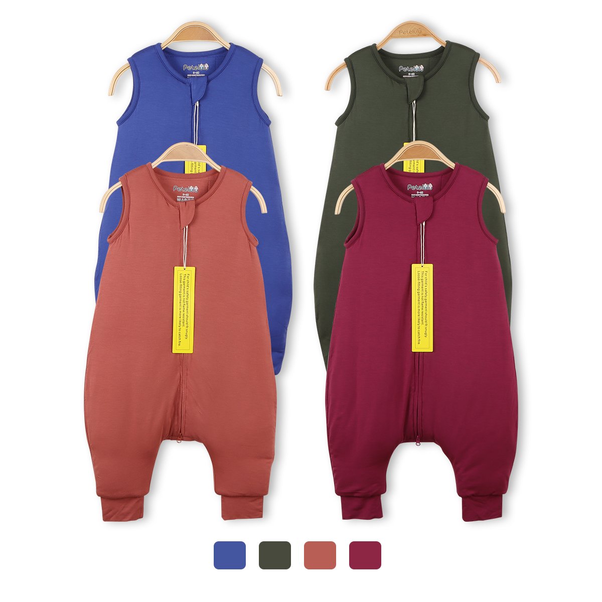 CPC certification Bamboo fiber series Baby Sleeping Bag Soft and Breathable Infant Sleep Sack for Toddlers sleep bag walkers