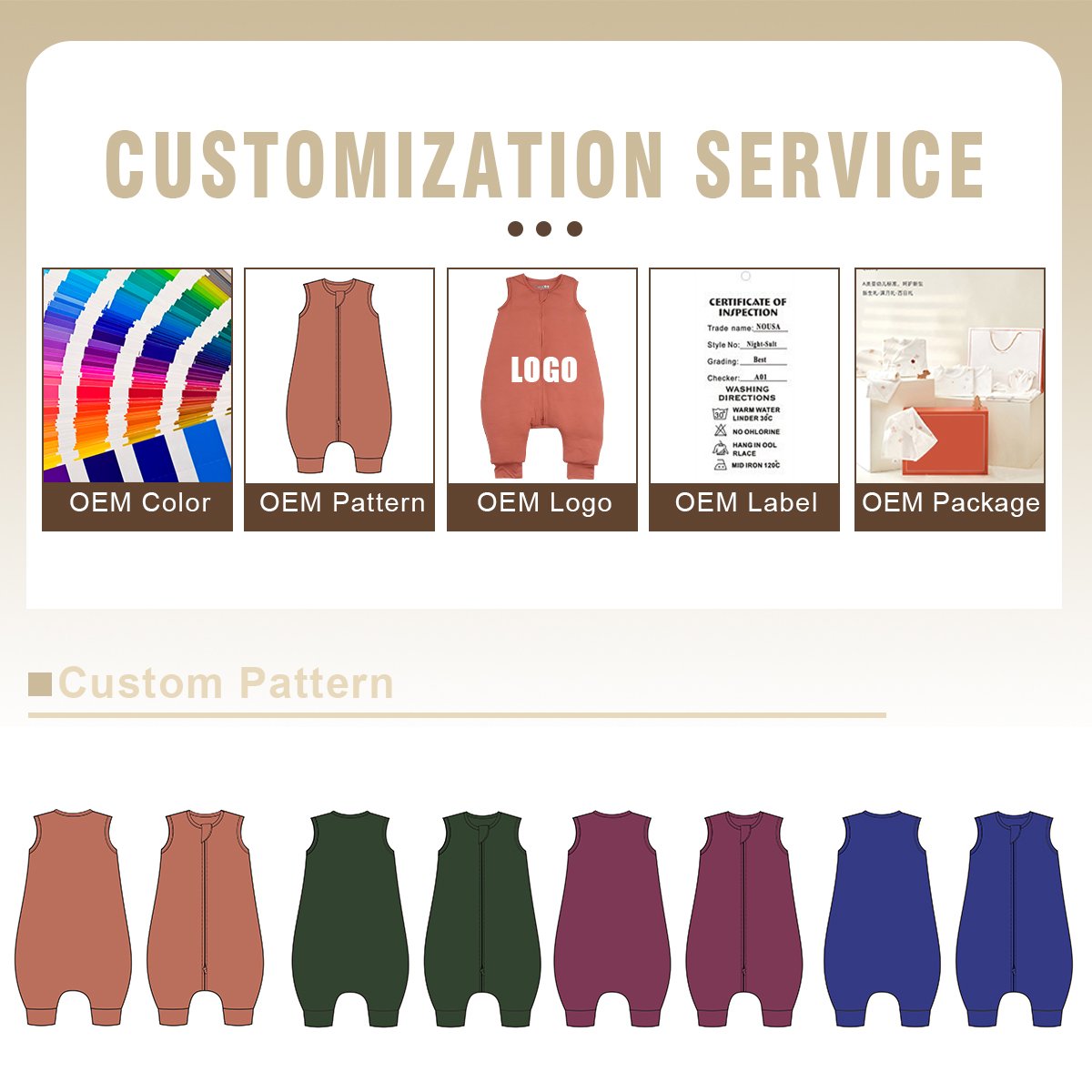 CPC certification Bamboo fiber series Baby Sleeping Bag Soft and Breathable Infant Sleep Sack for Toddlers sleep bag walkers