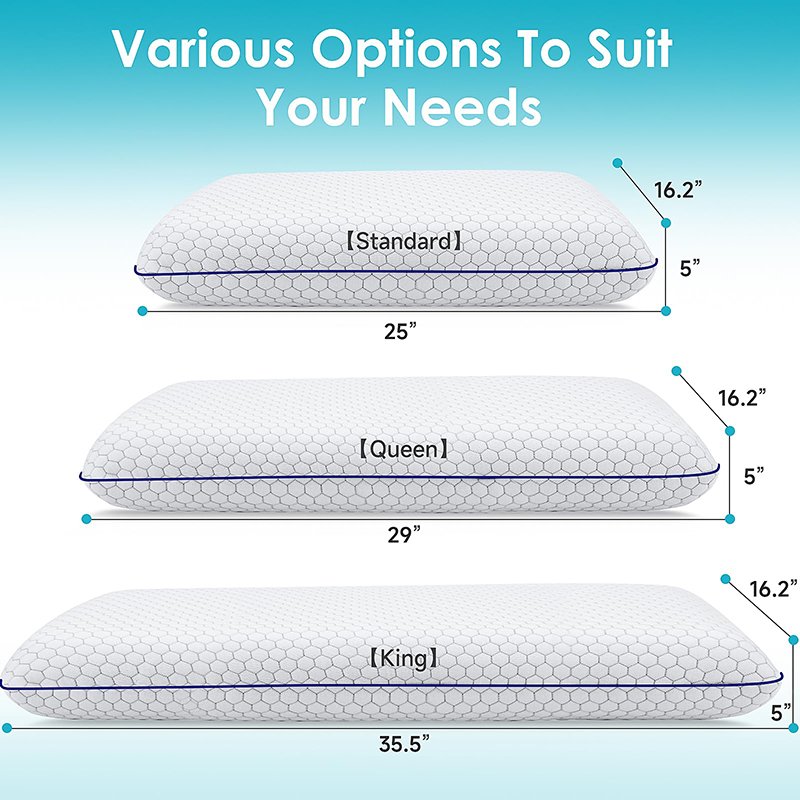 Customizable Comfortable Cervical Body Cotton Leg Home Height Adjustable Neck Pillow Memory Foam