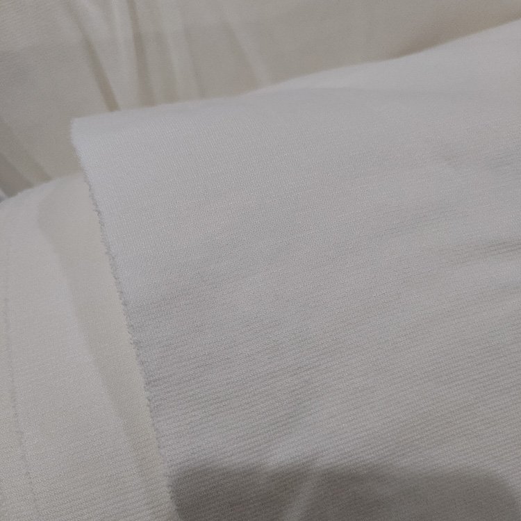 Certificated 100 Recycled Polyester RPET Grey Vintage Material Flower Ponte Roma Fabric For Clothing Dresses