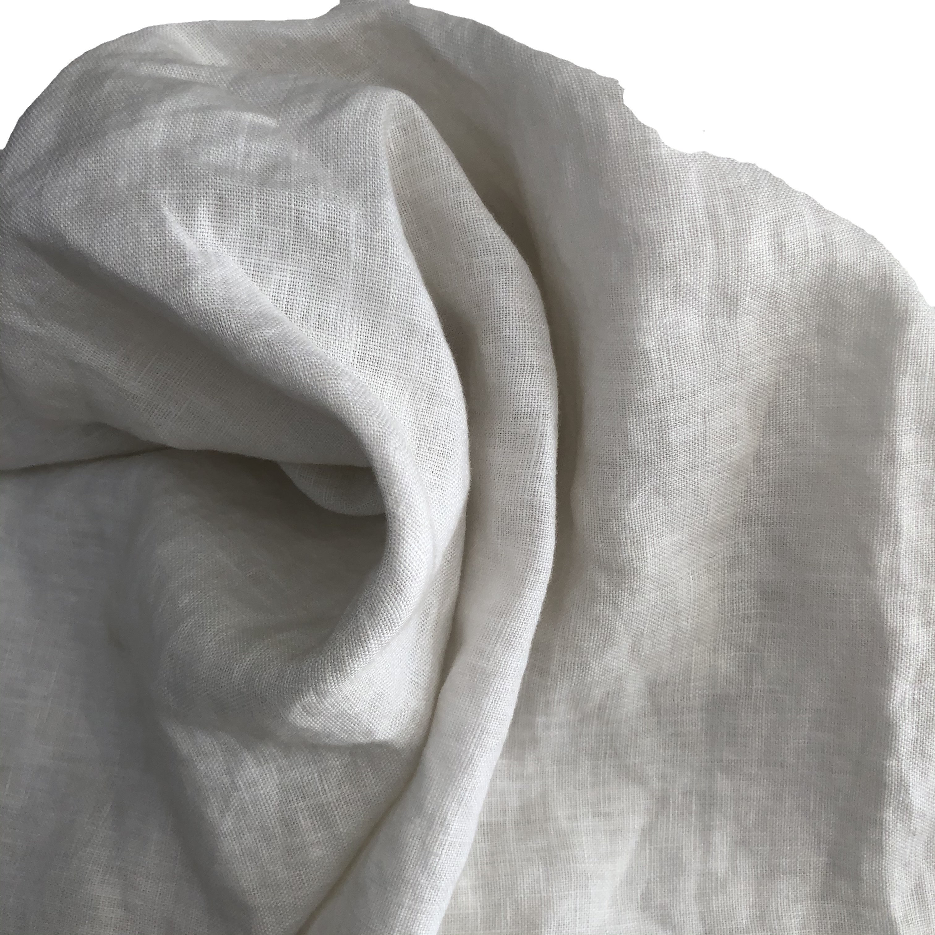 206GSM French Dyed Heavy Weight Plain Dyed Woven 100% Linen Sand Washing Fabric For Dress Suit Pants Napkin Hot Products