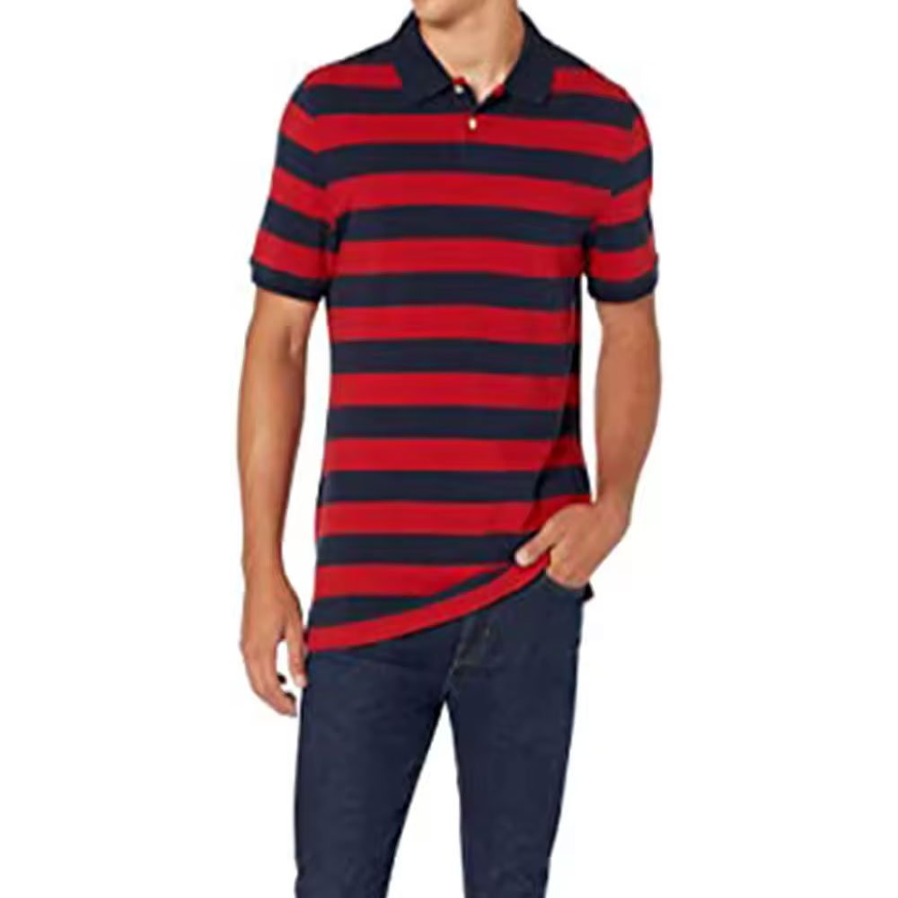 Trending Custom Color Quick Dry Sports Men Polo Shirts Print Polo T Shirts Plain Custom Polo Shirts For Men 2024