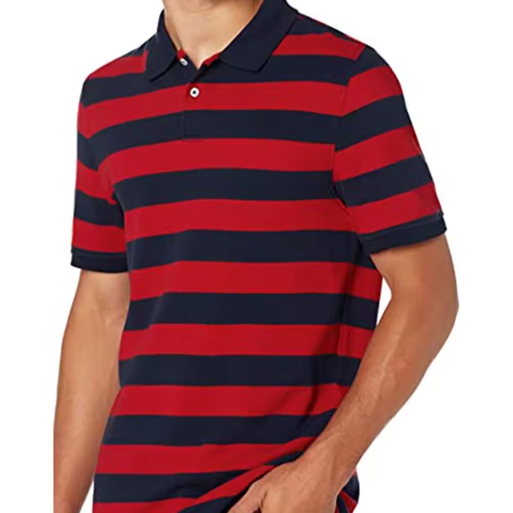 Trending Custom Color Quick Dry Sports Men Polo Shirts Print Polo T Shirts Plain Custom Polo Shirts For Men 2024