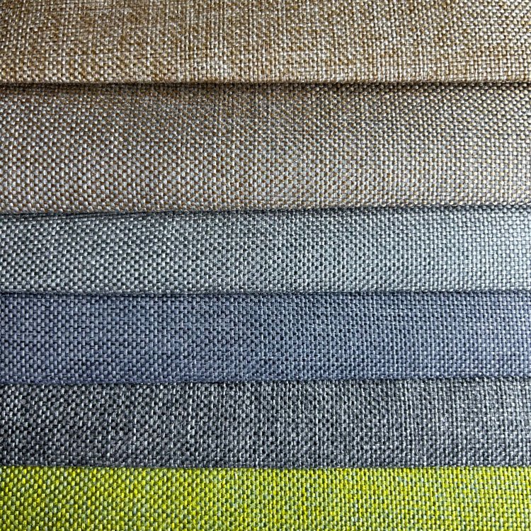 RE13 Hometextile Polyester Linen Fabric Upholstery Linen African Fabric Linen Look Sofa Fabric