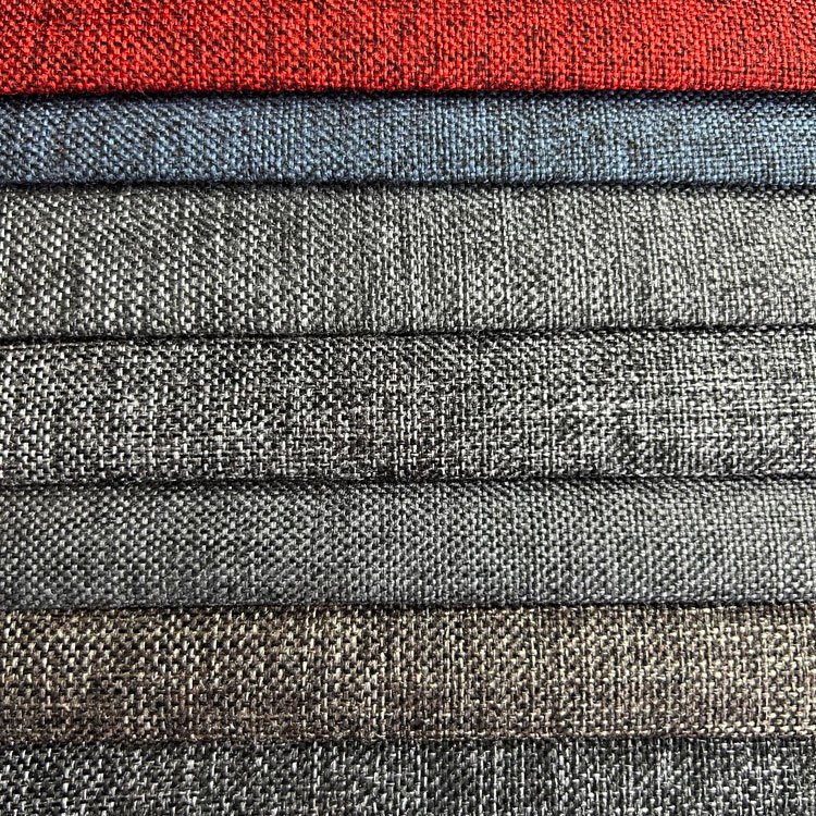 RE13 Hometextile Polyester Linen Fabric Upholstery Linen African Fabric Linen Look Sofa Fabric