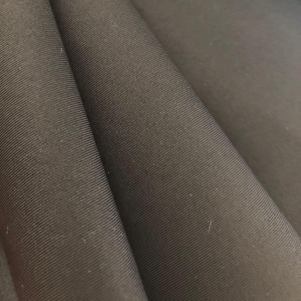 100polyester 75D twill pongee fabric textile with mesh coating for clothing