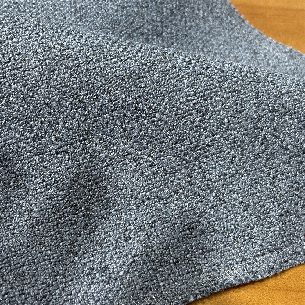 recycled Woven Texture Hometextile Wholesale Boucle Sofa Fabric Vega 0206