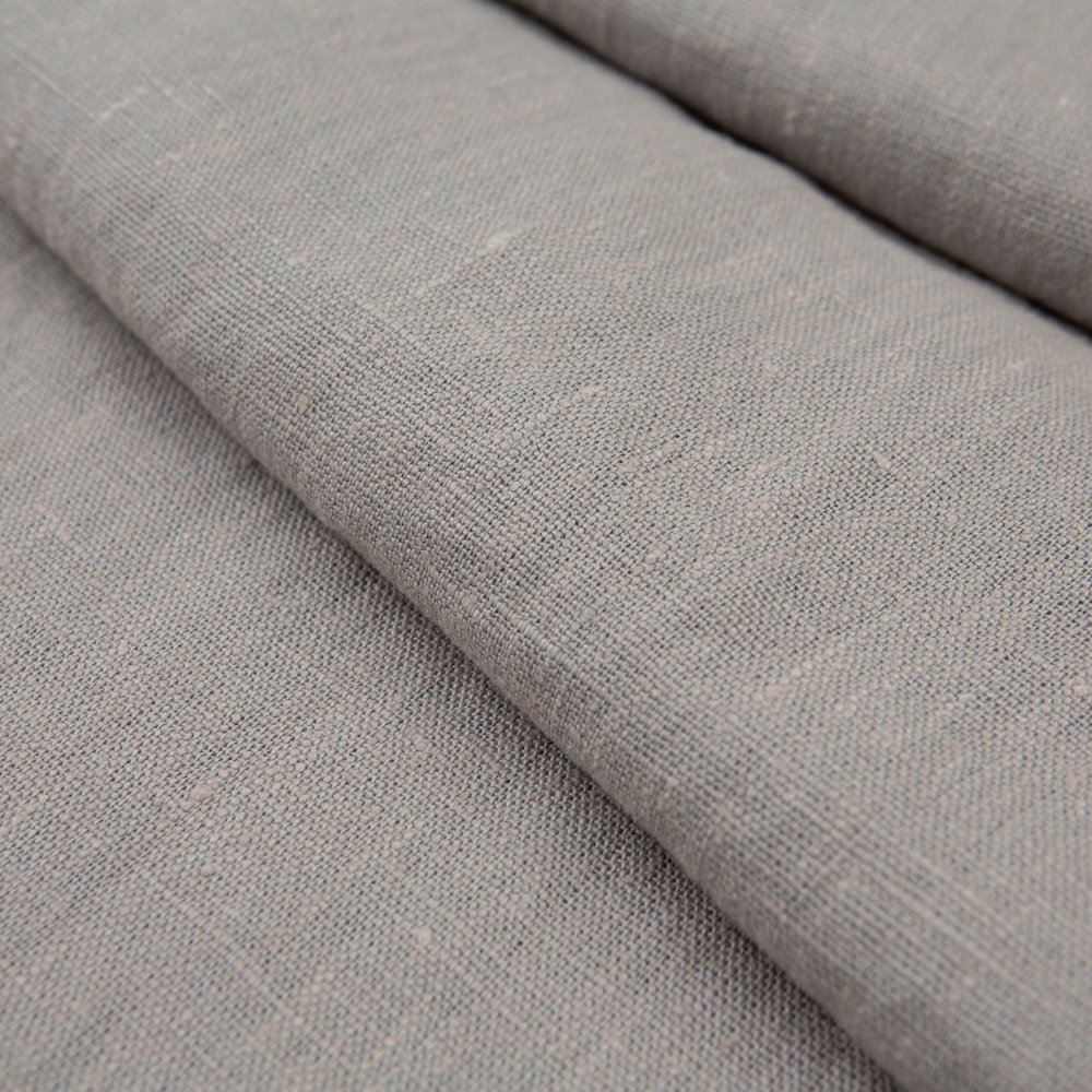 285 GSM 100% linen woven dyed washed fabric high quality wholesale fabric roll for clothing breathable fabric