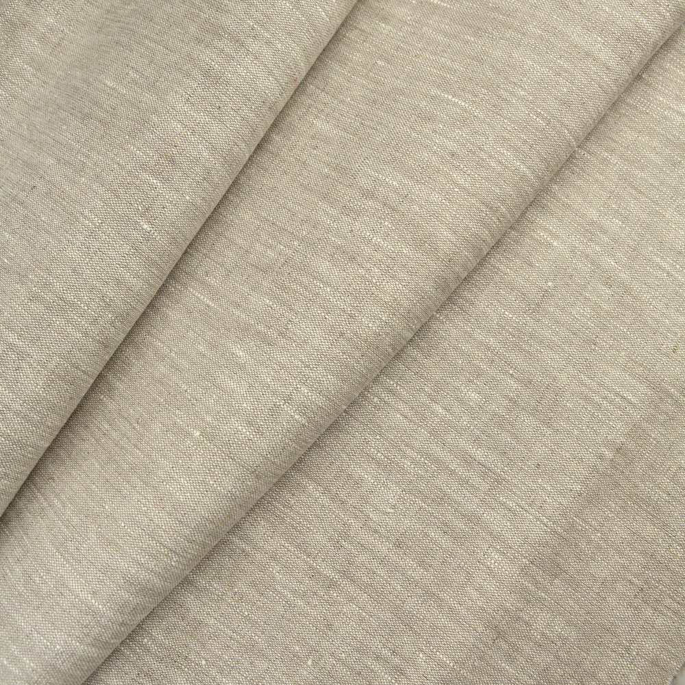 245 GSM 100% Organic Linen Fabric Roll Natural Softened Woven High Quality Breathable Clothing Shirts Dresses Home Bedding