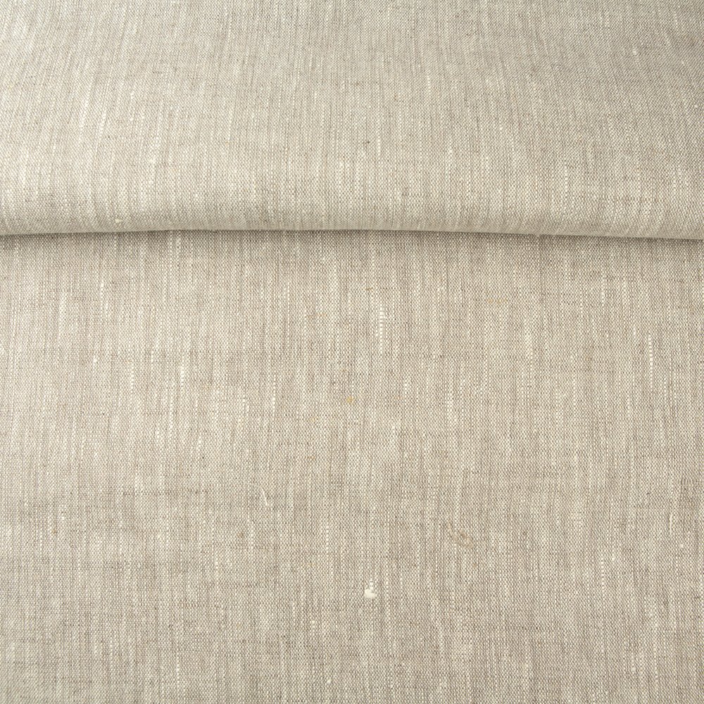 245 GSM 100% Organic Linen Fabric Roll Natural Softened Woven High Quality Breathable Clothing Shirts Dresses Home Bedding