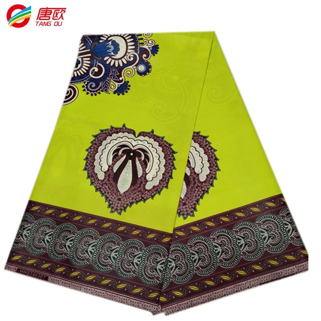 african wax print clothing 6 yards yarn dyed textile chiffon 100% polyester embroidery fabric