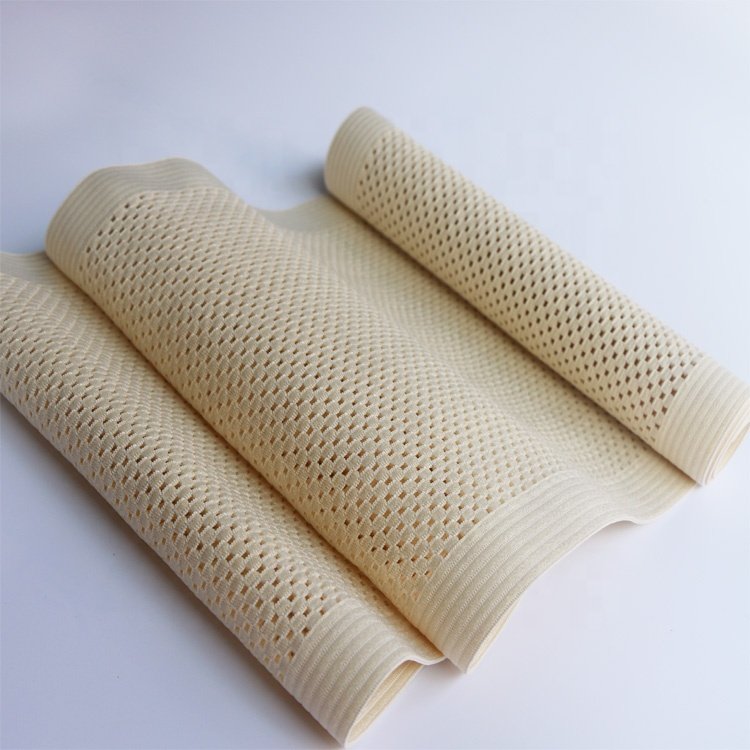9" Polyester Perforated Stretch Mesh Compression Wear Elastic Fabric Tummy Wrapping Belt Fabric