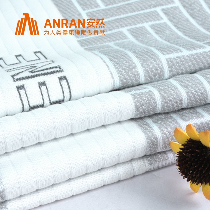 Ready to ship high quality and fast delivery time graphene mattress knitted fabric