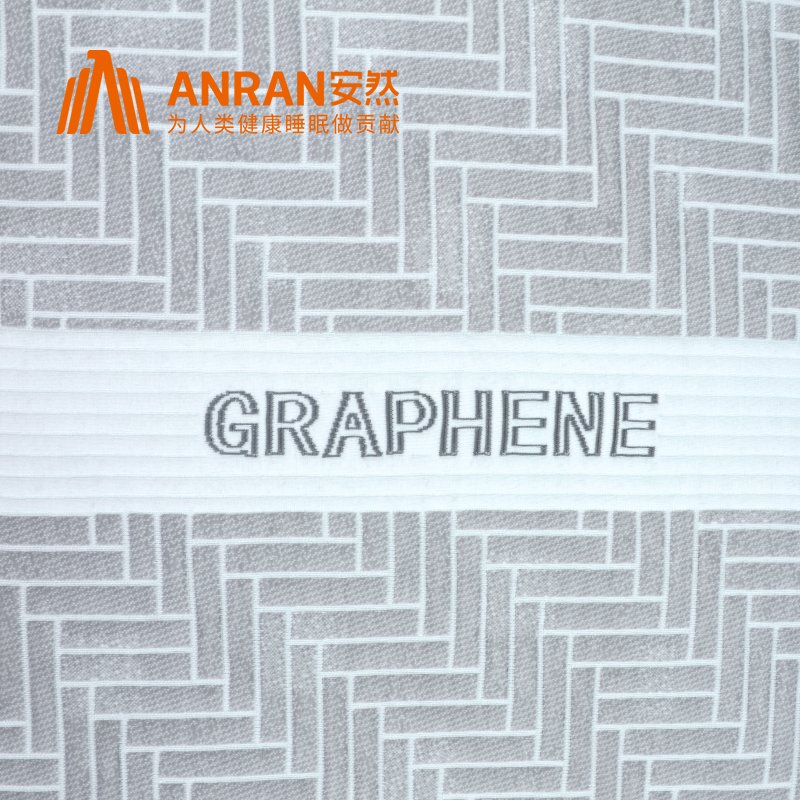 Ready to ship high quality and fast delivery time graphene mattress knitted fabric