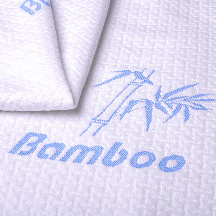 New Fashion Design Wholesale 100% Polyester Textile Jacquard Jersey Knit Fabric Mattress Bamboo Fabric