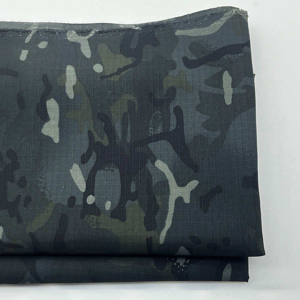 Textiles fabric manufacturer wholesale woven ripstop tc polyester cotton IRR anti-infrared black camouflage fabric