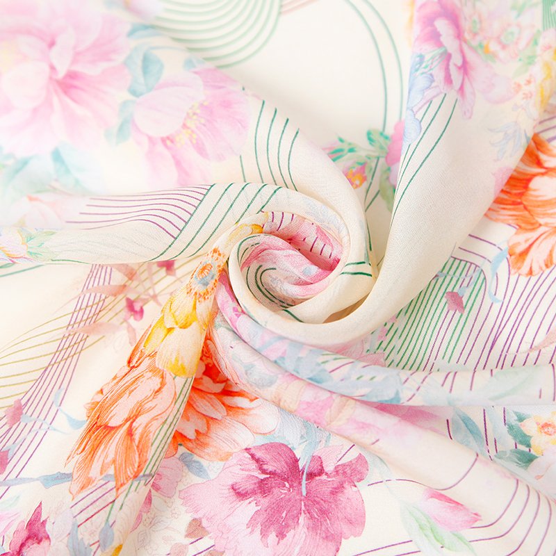Chinese factory Italian design 14*14 linen eco-friendly ink jet printing for bedding sets