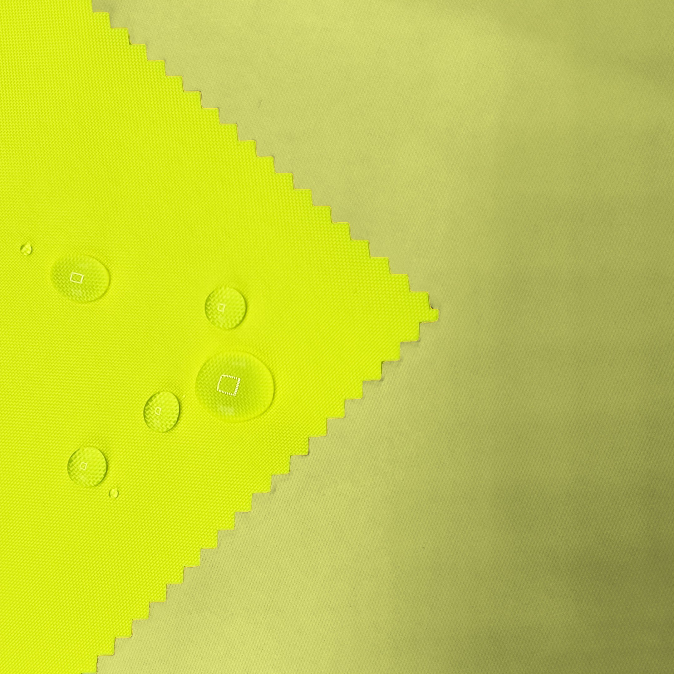 150D Hi vis EN 20471 oxford fabric polyester fabric witH white pu coating for jackets